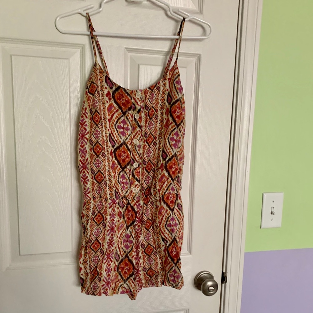 Printed romper